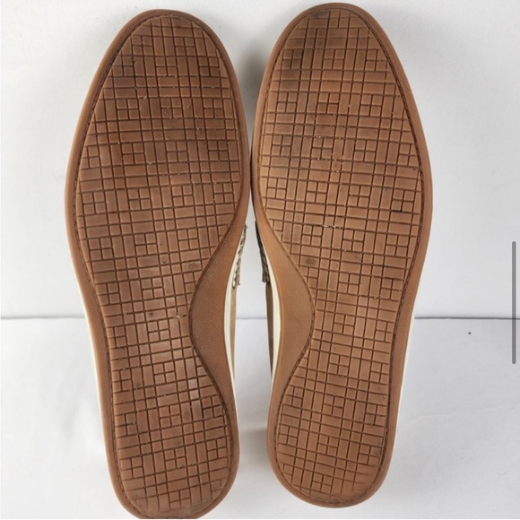 Peter Millar Size 11.5 M Tan Nubuck Penny Loafers - Picture 3 of 10